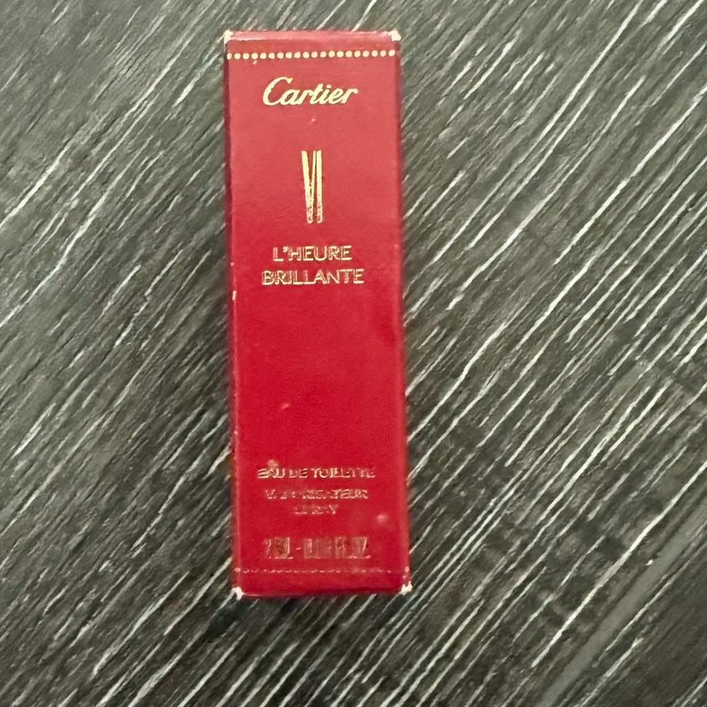 Cartier L’Heure Brillante VI Sample 2ml Eau de Toilette NIB Les Heures RARE